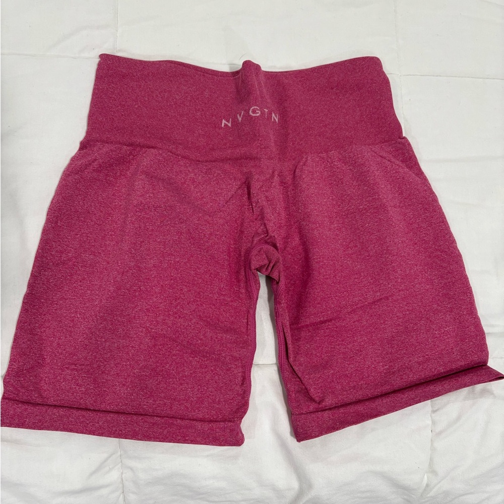 NVGTN Fuchsia Activewear Shorts